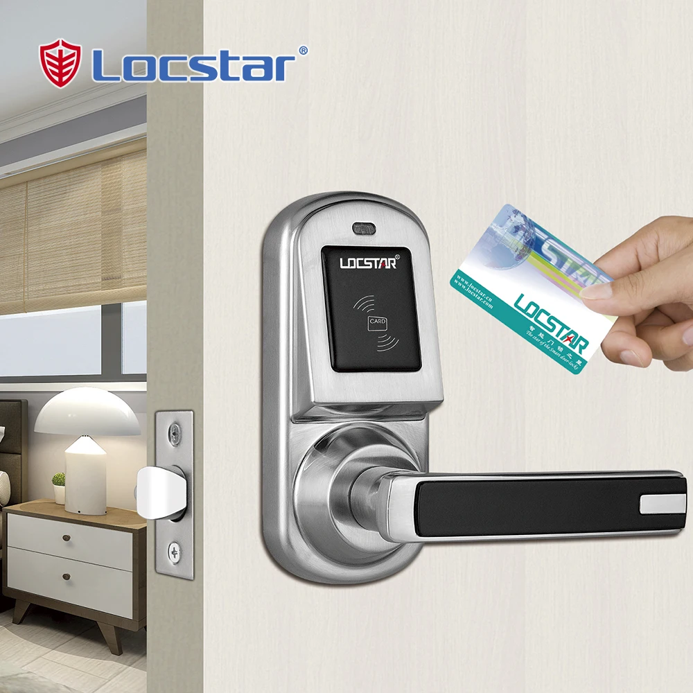 Locstar Mini RFID M1fare S50 Card Unlocked With Security Locstar Hotel Lock System