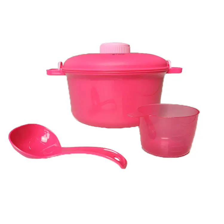 
Microwave Pressure Cooker Meat Rice Pasta Vegetable Steamer Cooking Pot Pan 