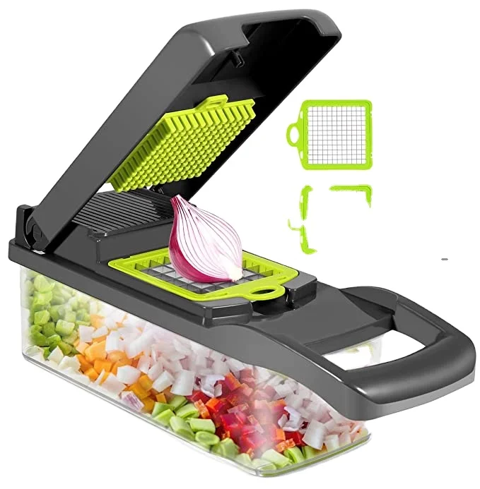 Kitchen Multifunction  household vegetable cutter Slicer Peeler Drain Basket  Accessories Tool