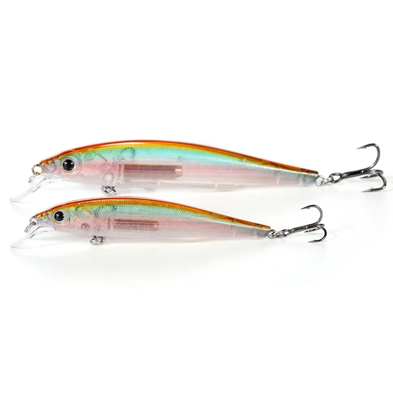 The new 8g Magnetic system floating minnow top water fishing lures