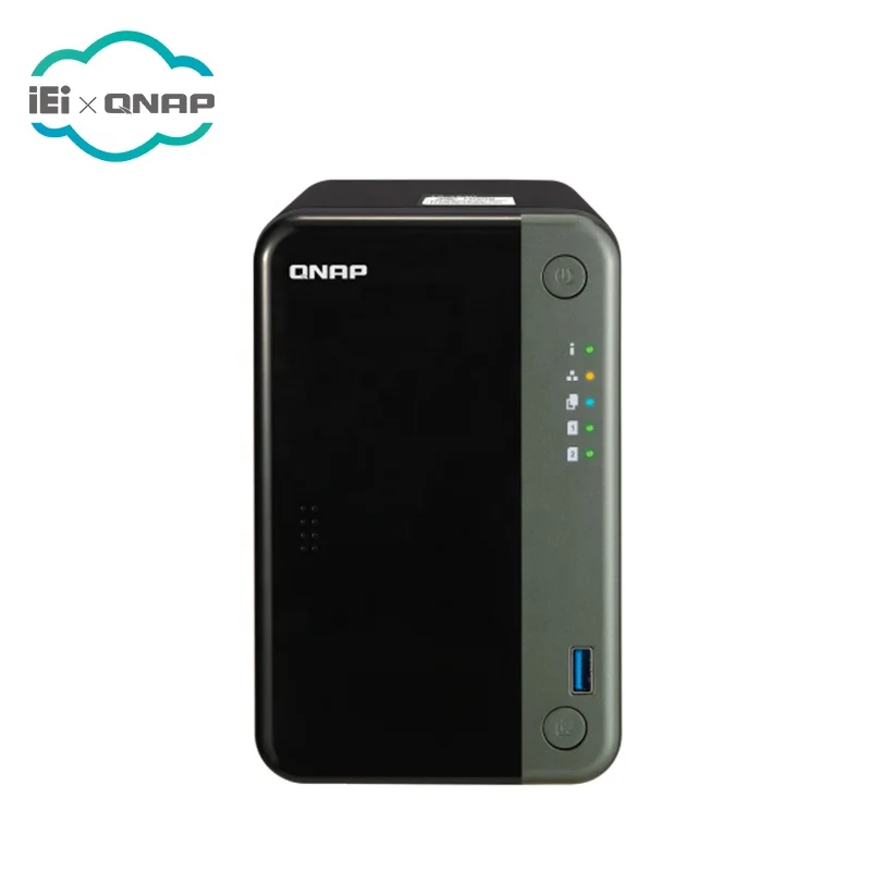 QNAP NAS TS-253D for professionals, supporting PCIe expansion for 10 Gbps or M.2 SSDs to accelerate applications