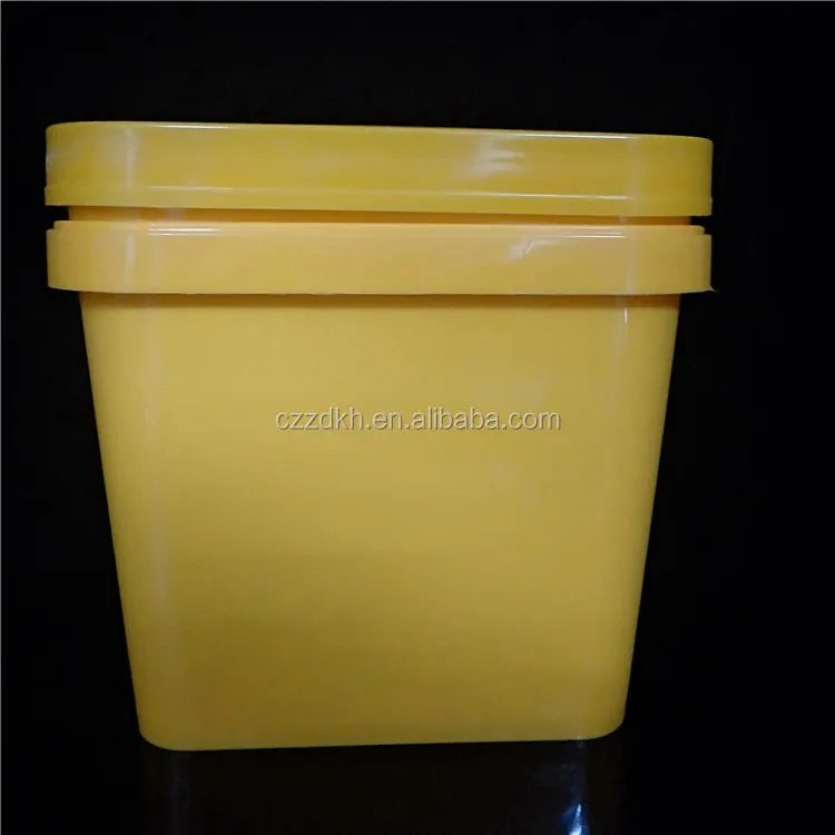 Wholesale custom 5L 10L 15L 16L 18L 20L Square Plastic Bucket With Lid