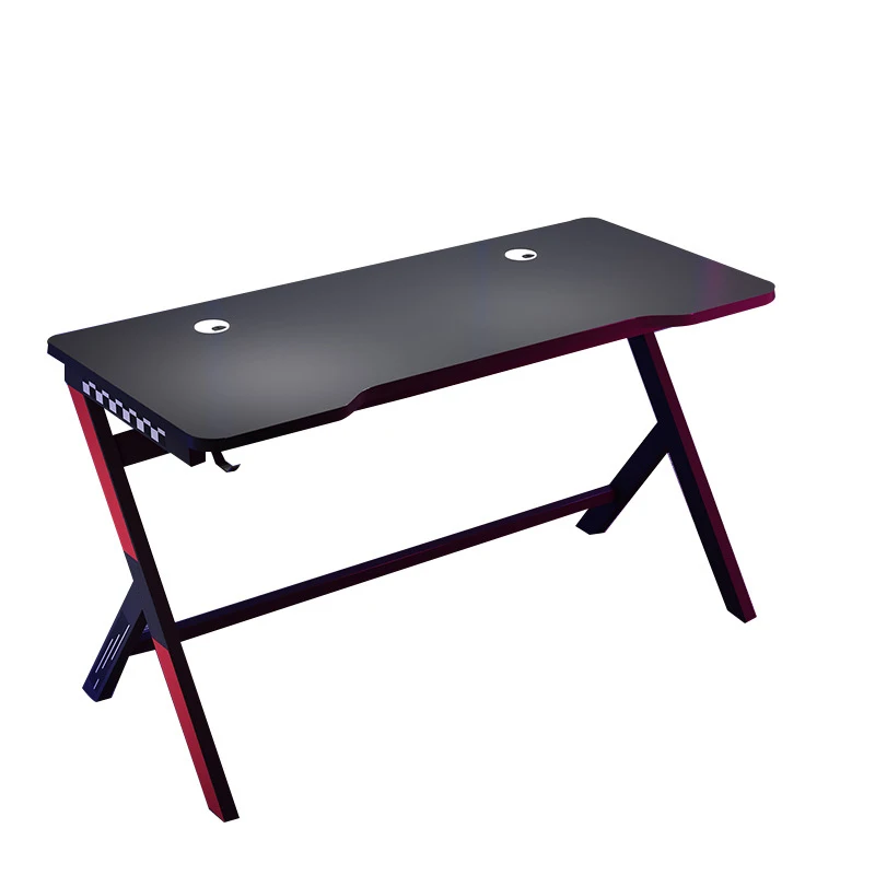 gamer desk Home Office Wholesale Table computer game Z-Shaped leg Computer Desk With LED light  Gaming Desk