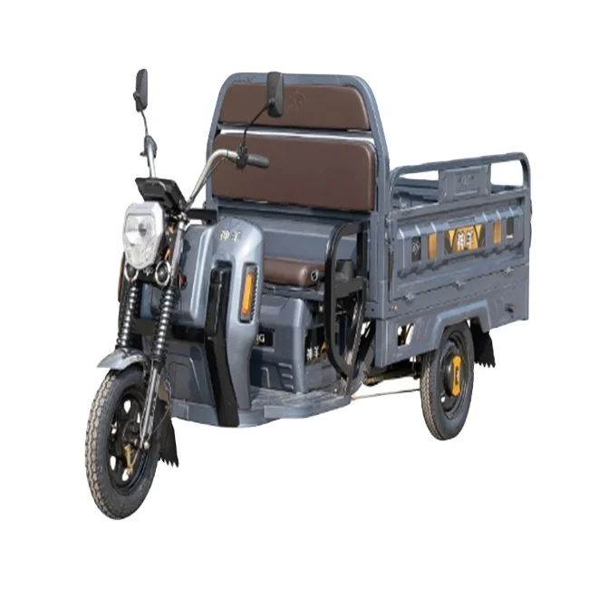 Popular Agricultural Freight Cargo Electric Vehicle Farm Load 1.6m Long Cargo Basket Electric Cargo Tricycle With 60v45a Battery