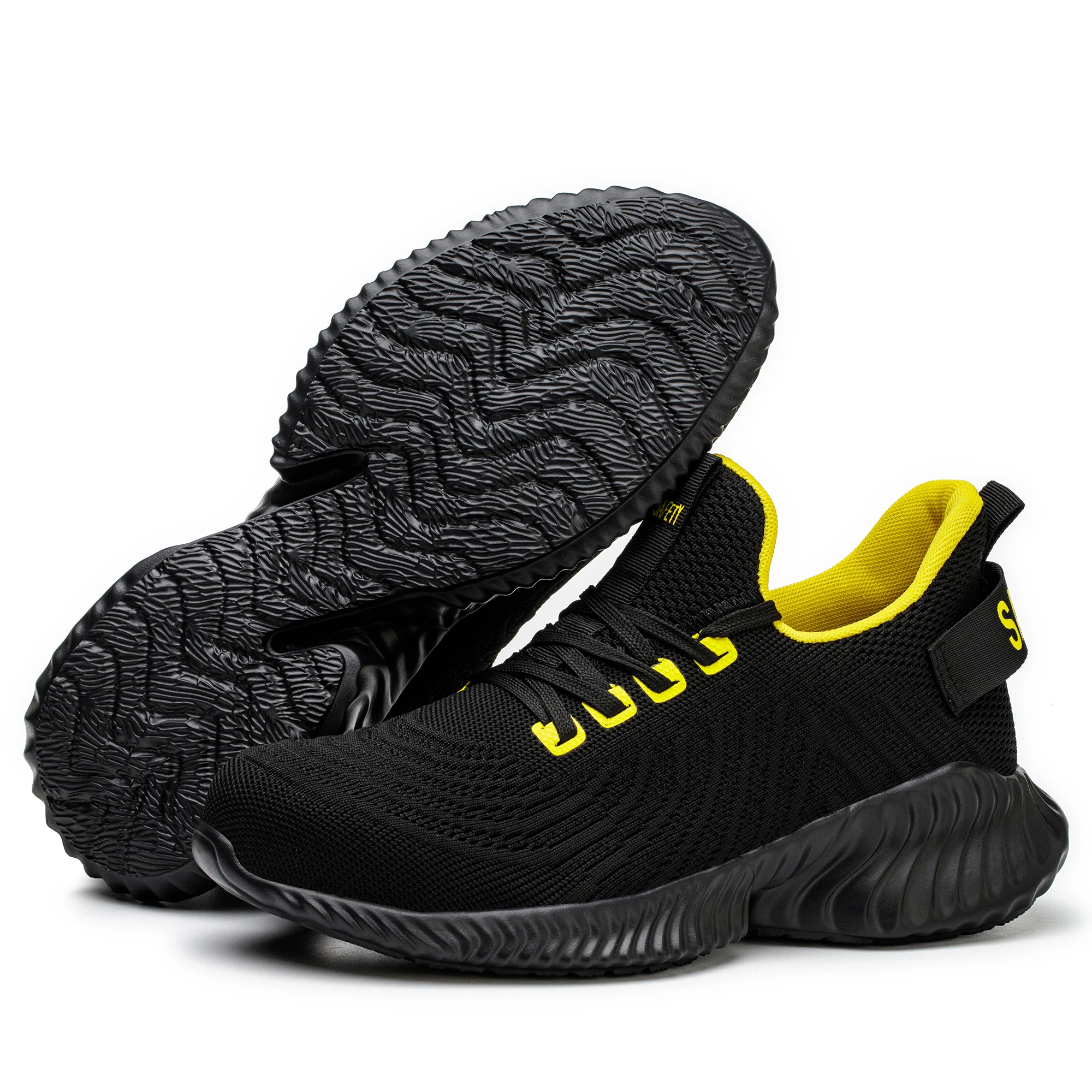 Breathable Steel Toes Casual Safety Working Industrial Light Weight Safety Shoes For adults