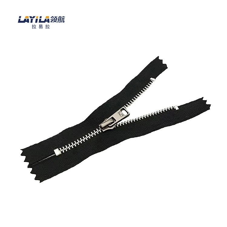 Fashion Metal Zipper with Multicolor Tape