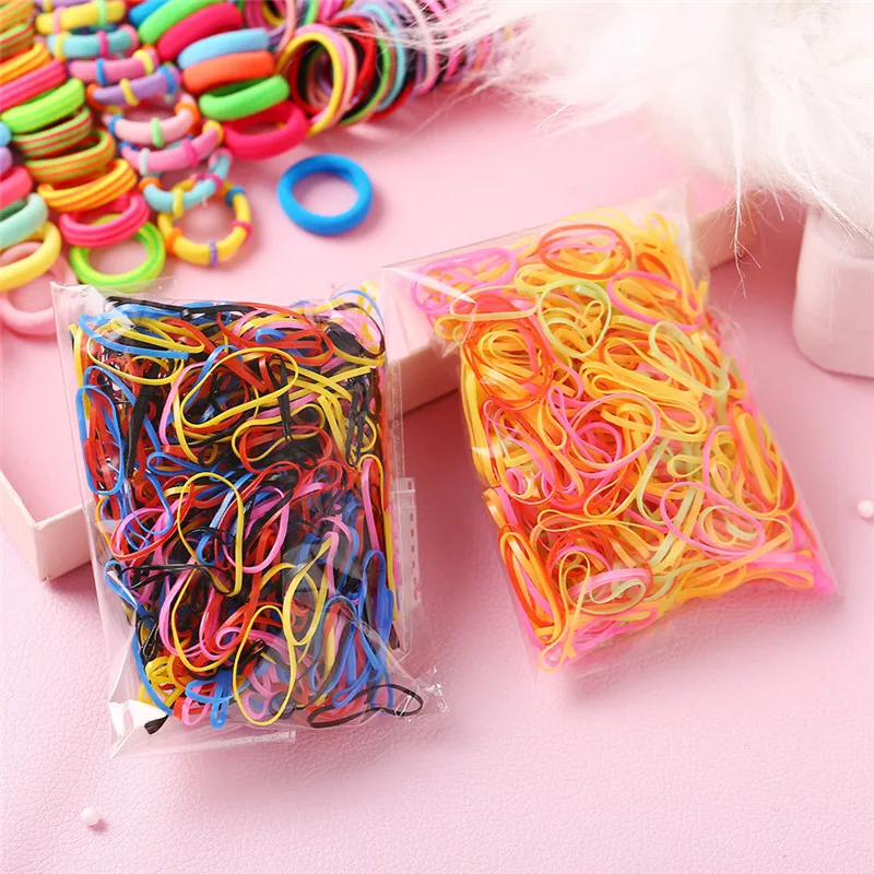New hairpin hairgrips claw suit children kids hair rubber band scrunchies hair ties set baby hair bands set for girls