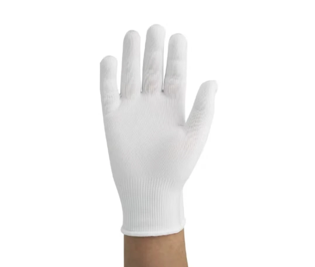 Hot Sale Nylon white gloves