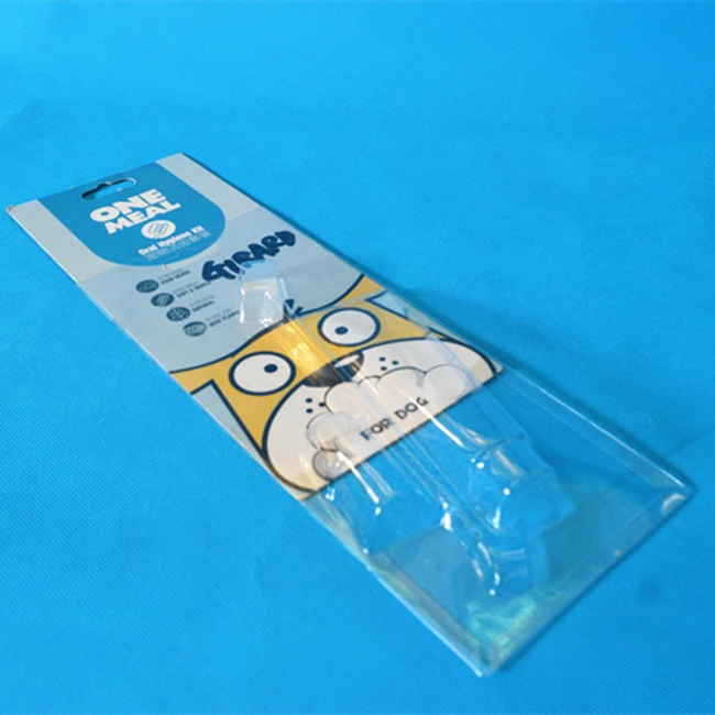 custom printed insert sliding card manufacturing blister packaging for toothbrush