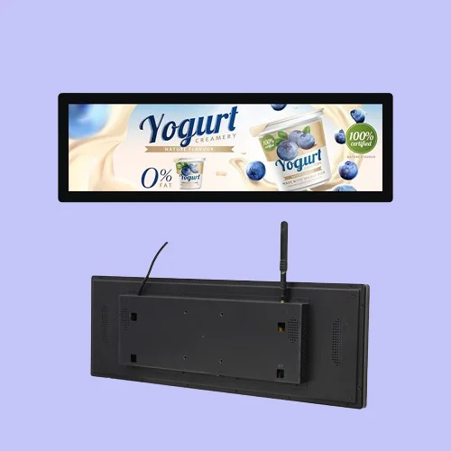 12.3 Inch 1000 Cdm2 High Brightness Ips Automotive Stretched Bar Tft Lcd Display Touch Screen Panel 1920*720 Controller Board