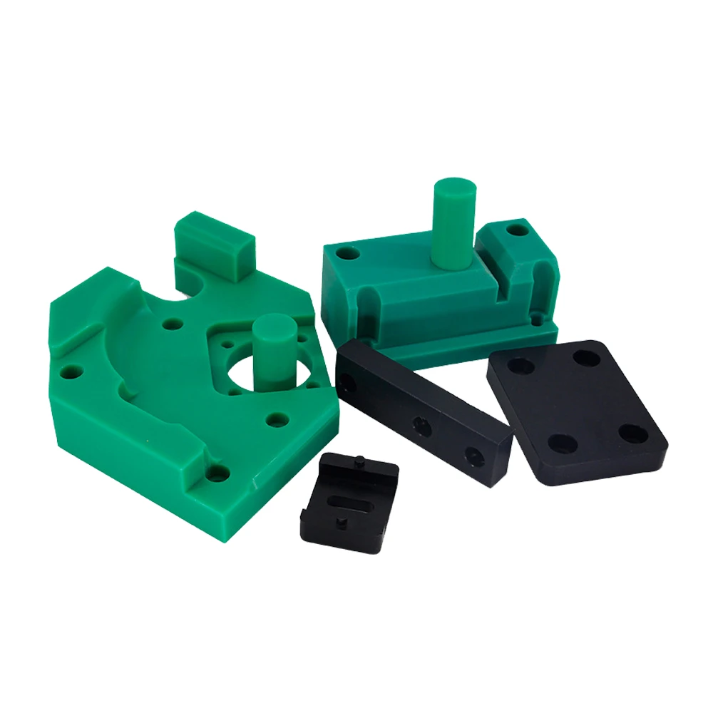 Пользовательские прецизионные пластиковые ptfe abs pom peek uhmwpe Нейлон cnc фрезерные детали для обслуживания