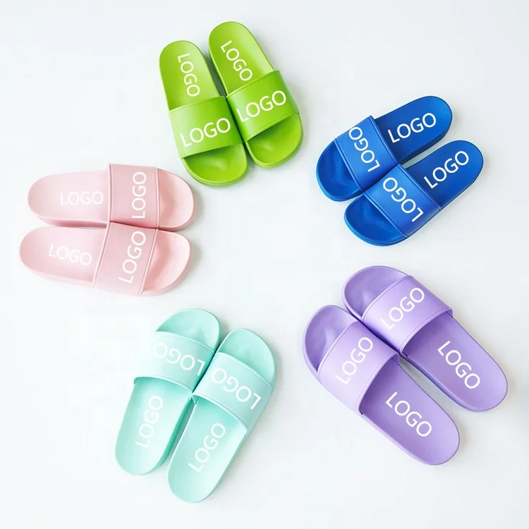 Popular Soft sole Slides Custom Anti-Slip Hot Sale Custom Flip Flops Custom Printed Slippers Footwear comfortable