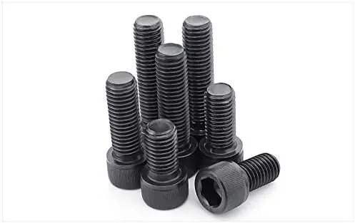 Grade 12.9 DIN912 Bolt High Tensile Strength Zinc Plated Hex Socket Cap Screws M2 M3 M4 M5 M6 M8 M10 Allen Head Bolts