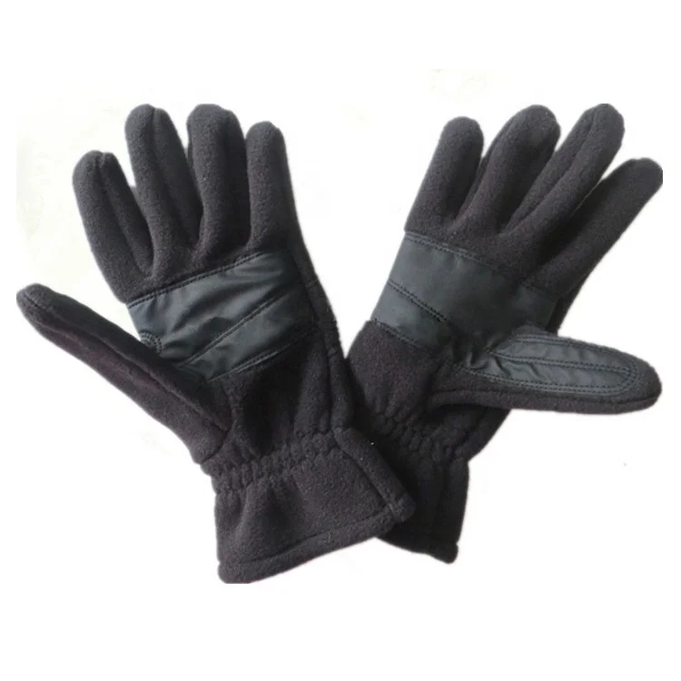 Зимние теплые флисовые Нескользящие уличные теплые перчатки