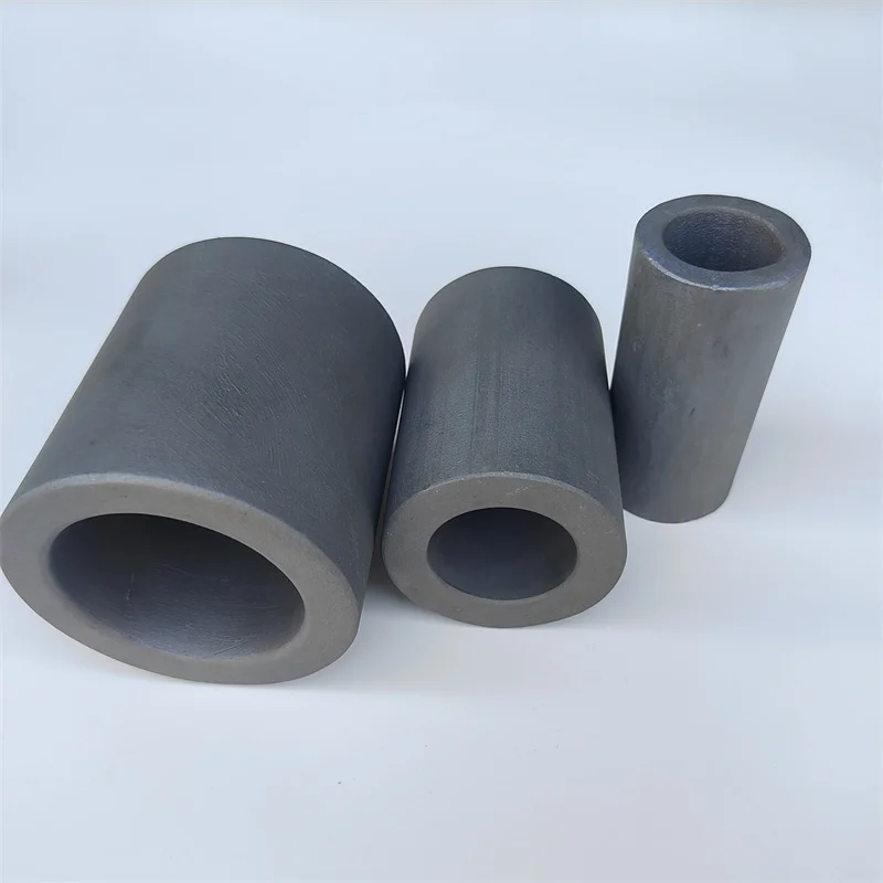 Wear-resistant SSIC Sintered Silicon Carbide Ceramic Shaft Sleeve Sic Ceramic Tube