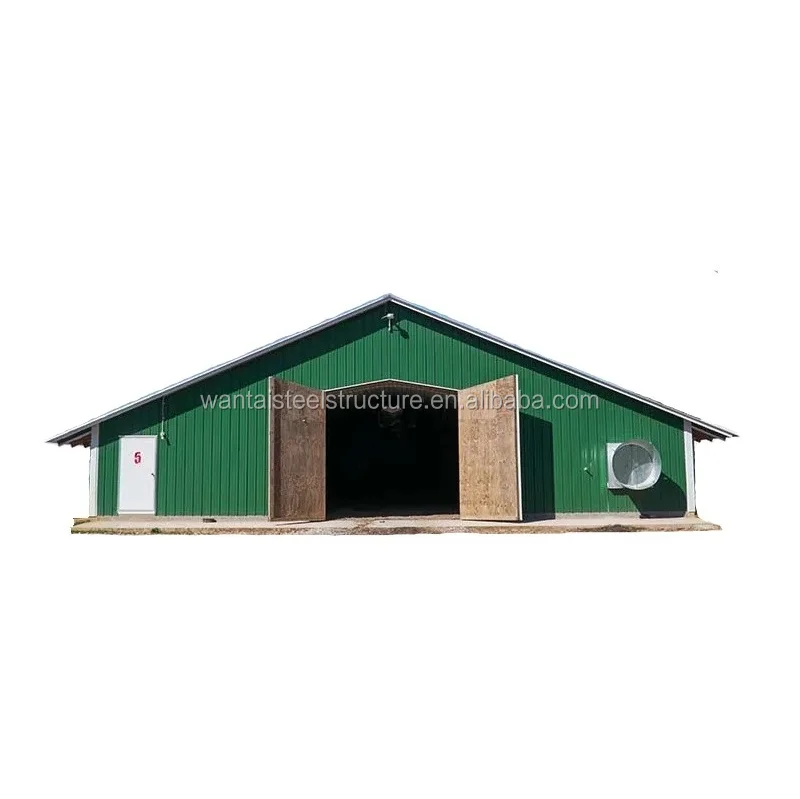 
chicken poultry farm house design for layers from China 