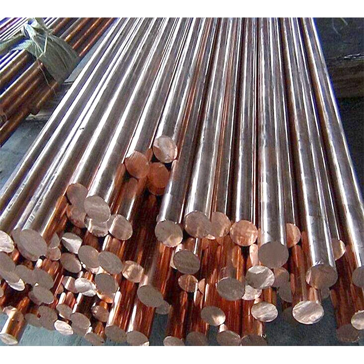 Length 100mm-6000mm JIS C1020 C1100 C1221 Square/Flat/Hexagonal/Wire Rod Pure Copper Bar Brass Bar 8mm 10mm
