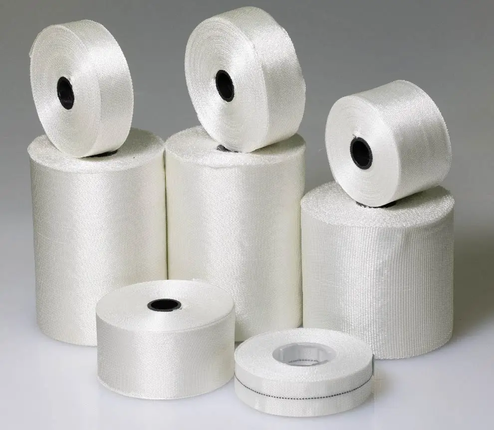 High Temperature Heat Resistant and Thermal Insulating Fiberglass Woven Tape