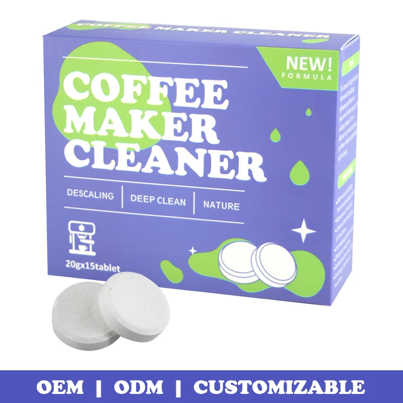 Electric Espresso Coffee Maker Descaling Cleaner Disposable Machine Cleaning Tablets Urinal Deodorizer