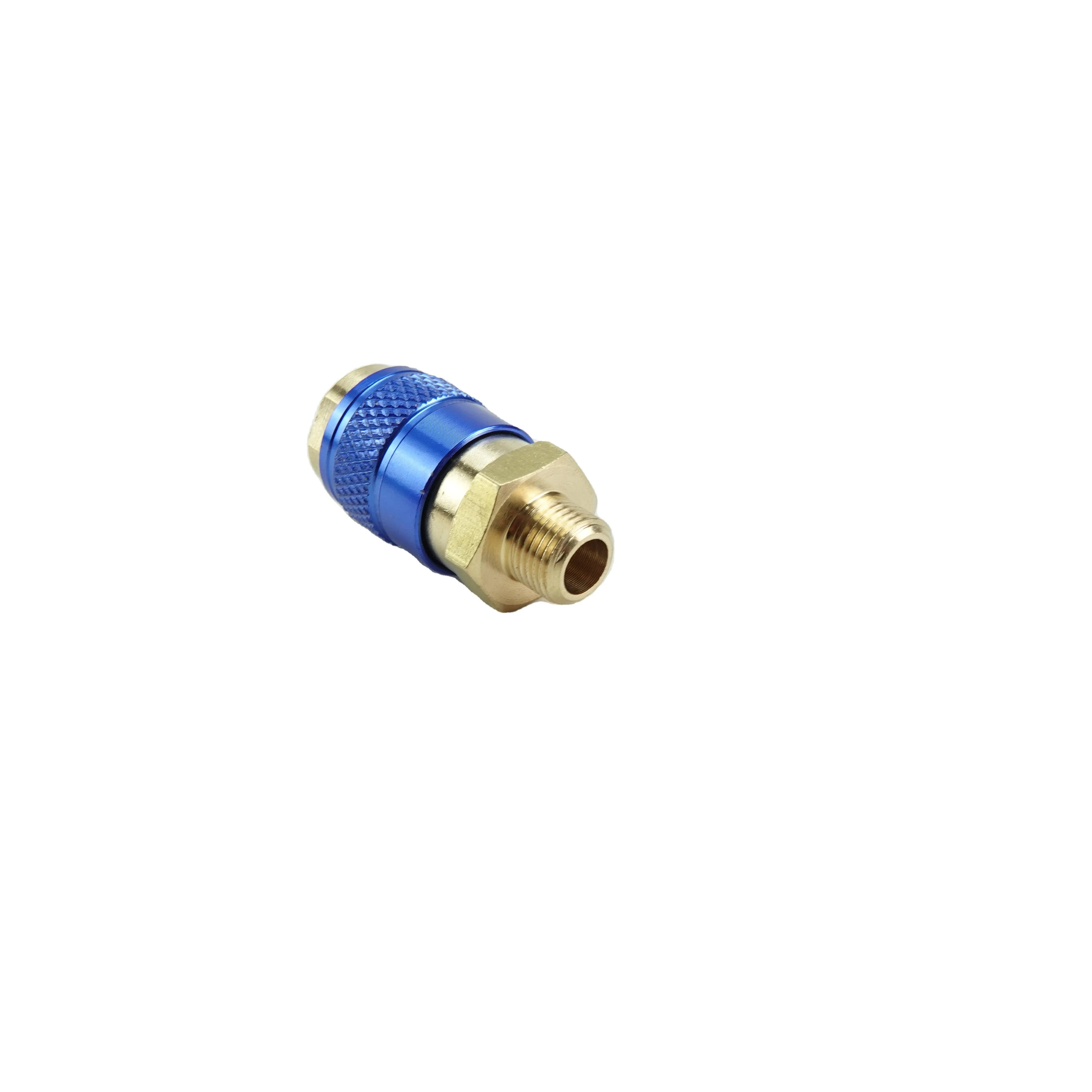 Mini European Standards Type Air Quick Coupler Small Size Quick Connector Pneumatic Fitting Brass 6mm Parker Rectus type 21