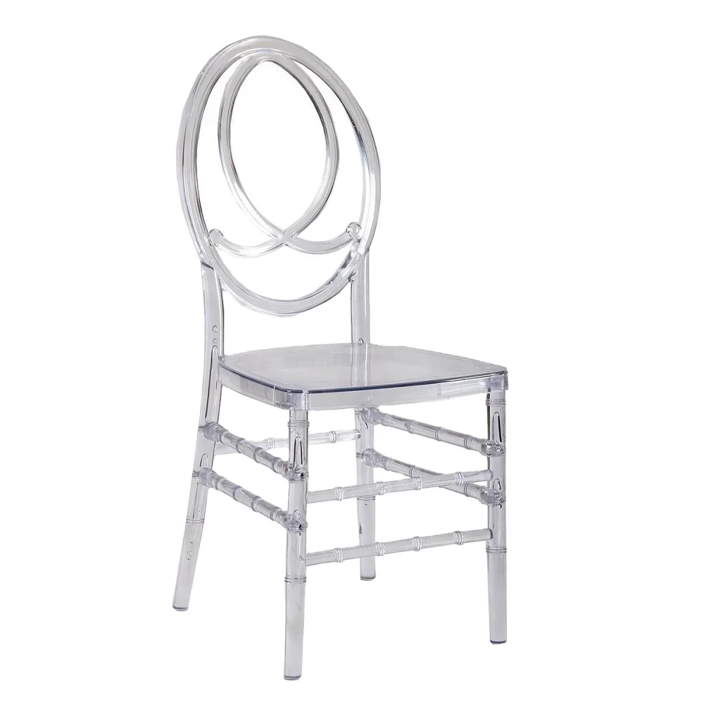 transparent plastic clear resin acrylic wedding chiavari phoenix chair