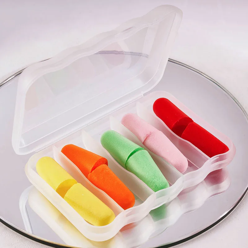 Modern Simplicity Sleeping Working Travel Noise Reduction Comfortable Hearing Protection Earplugs