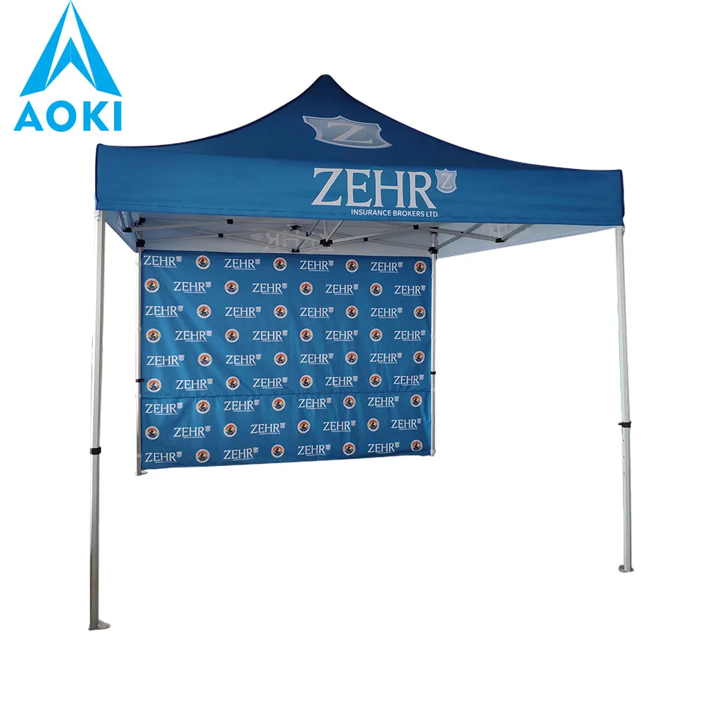 3X3M CUSTOM tent PRINTED canopy TENT, HEXAGONAL tube 40MM/50MM PRINTED GAZEBO TENT