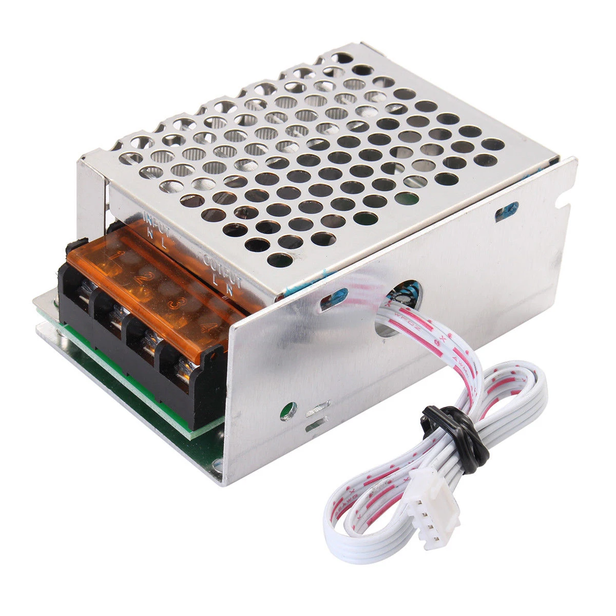 4000W 220V AC SCR Voltage Regulator Dimmer Electric Motor Speed Temperature Controller for Water Heater Small Motors
