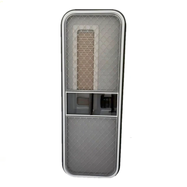 2024 TONGFA 650*1100mm aluminum alloy frame single point password lock RV motorhome Caravan camper campervan trailer entry Door