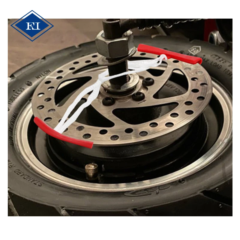 5pcs Tire Stripping Tool Tire Removal Pry Bar Crowbar Warping Bar Alloy Steel with 2 Rim Protectors