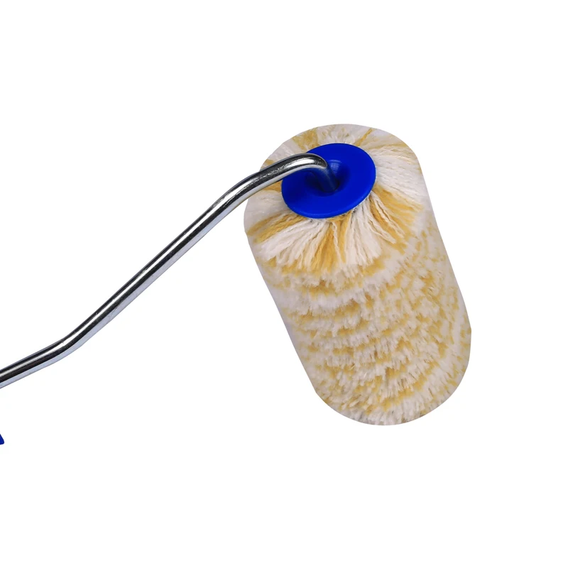 4 Inch Green and White Polyamide Mini Paint Roller Cover