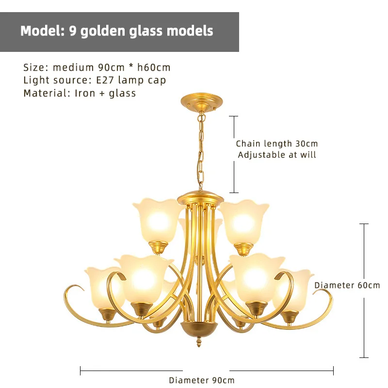 nordic chandelier Crystal chandeliers & pendant lights fixtures vintage lighting designer rustic chandelier