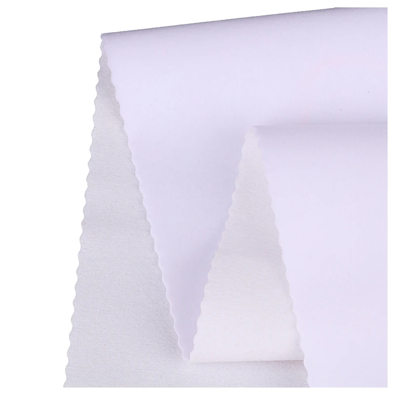 China colorful long pile raw material spunlace velvet flocking fabric