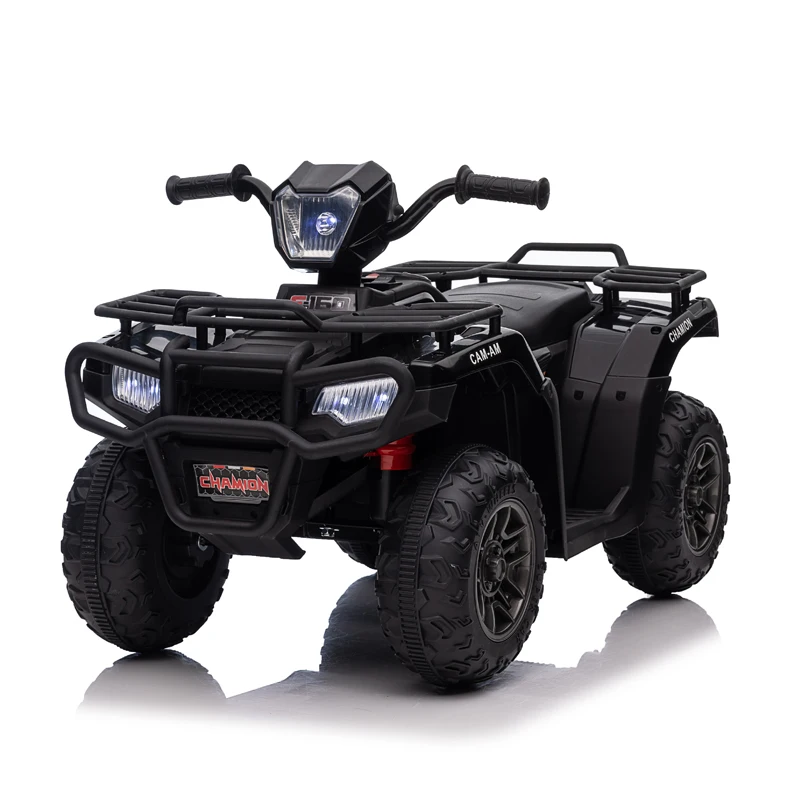 12 V Kids Electric 4 Wheeler ATV Quad with Music Lights Ride on Toy Car