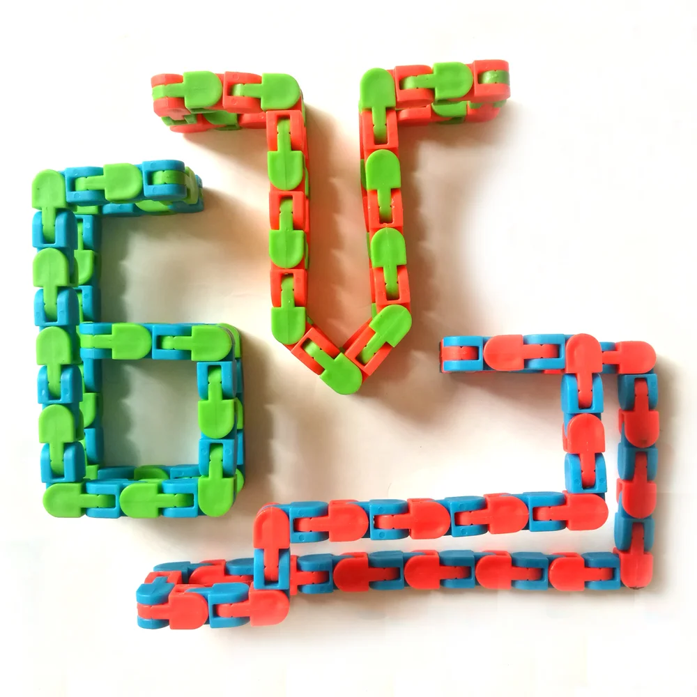 Прямая цена змея пазл куб снятие стресса декомпрессионный ролик велосипедная цепь мягкие треки