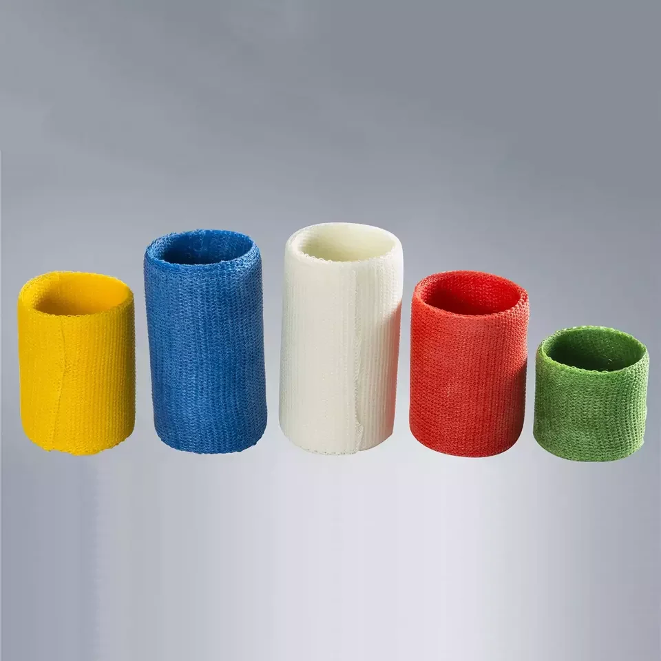 CE ISO Approved Medical disposable hospital soft  High Quality Medical Polyester Fiberglass Surgical Orthopaedic Casting Tape