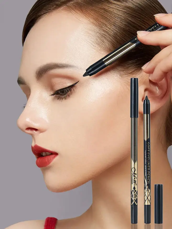 MENOW pencil eyeliner waterproof black eyeliner pencil waterproof