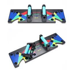 9 In 1 Parallel Bars Portable Folding Multifunctional Arm Abdominal Training Stands Push Up Board
