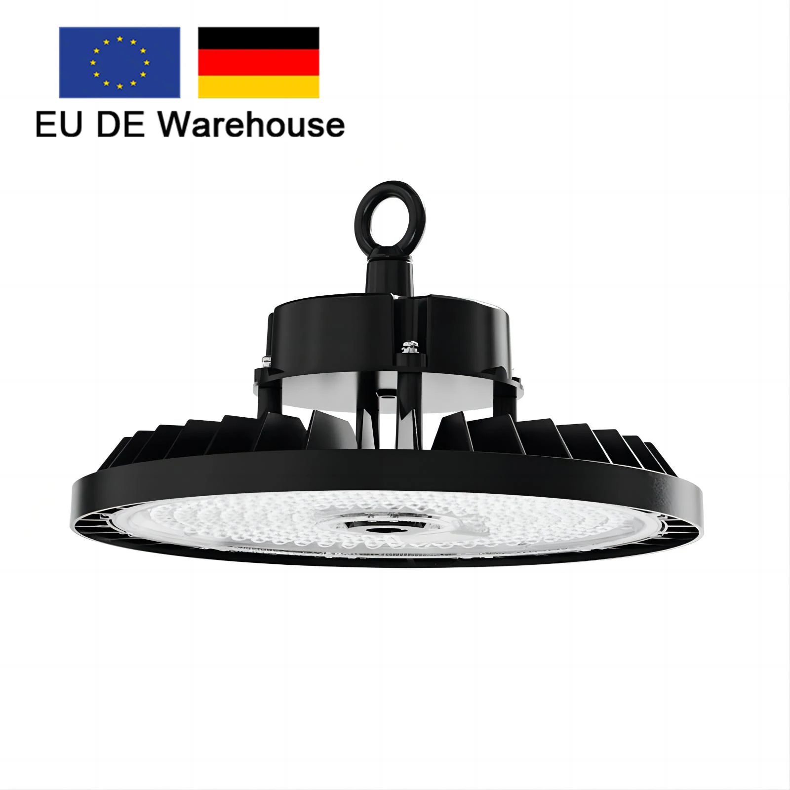 European Warehouse ENEC 185lm/W Waterproof 100w 150w 200w 3CCT Smart UFO Led High Bay Light With Emergency Battery
