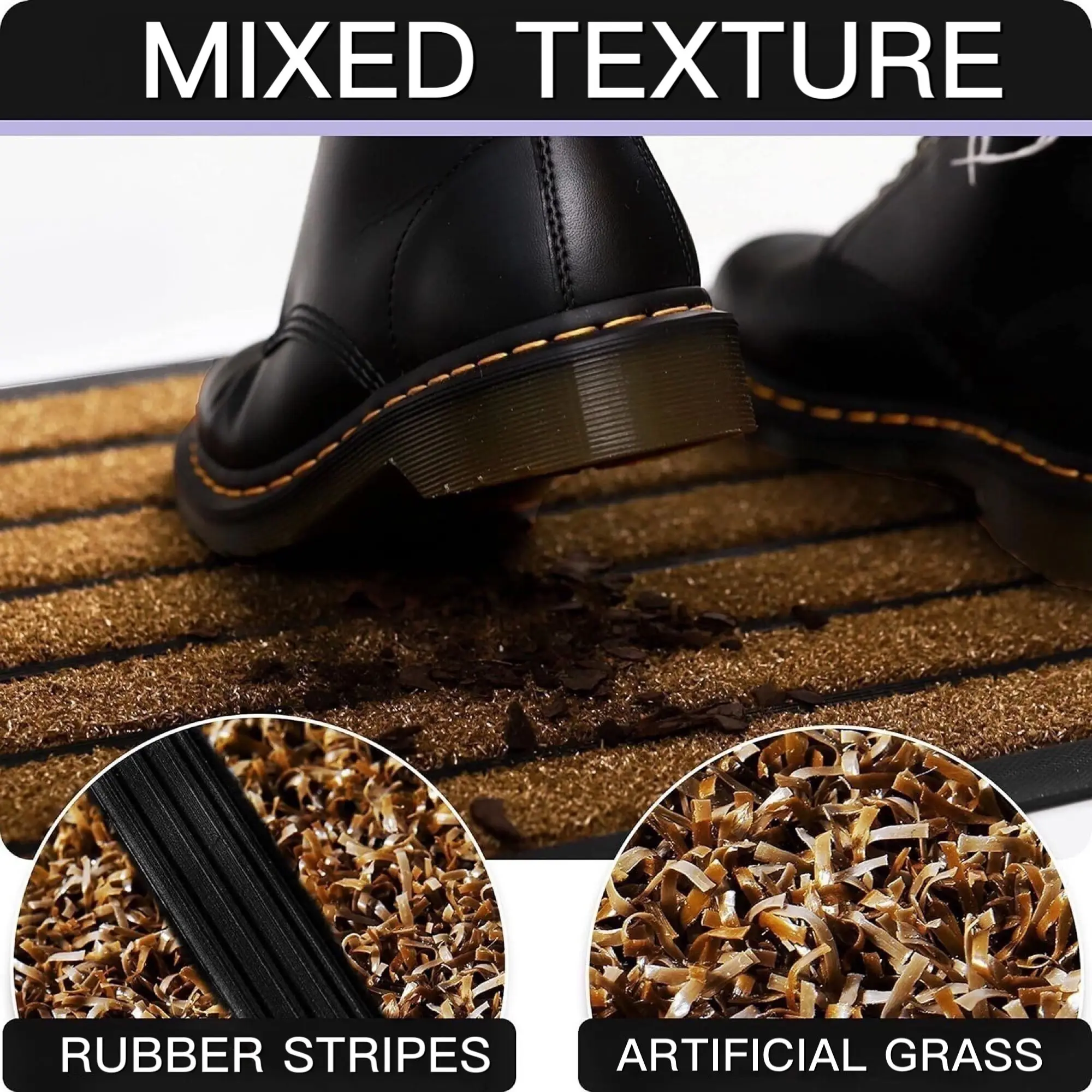 Custom Door Mat Indoor Outdoor Welcome carpet for Entrance Low Profile Floor Mat Home Door mats Rubber Doormat Non Slip Rugs