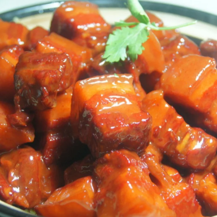 Canned Food 500g Braised 50% Pork Mre Military Meat Canned Mre Meals Ready To Eat