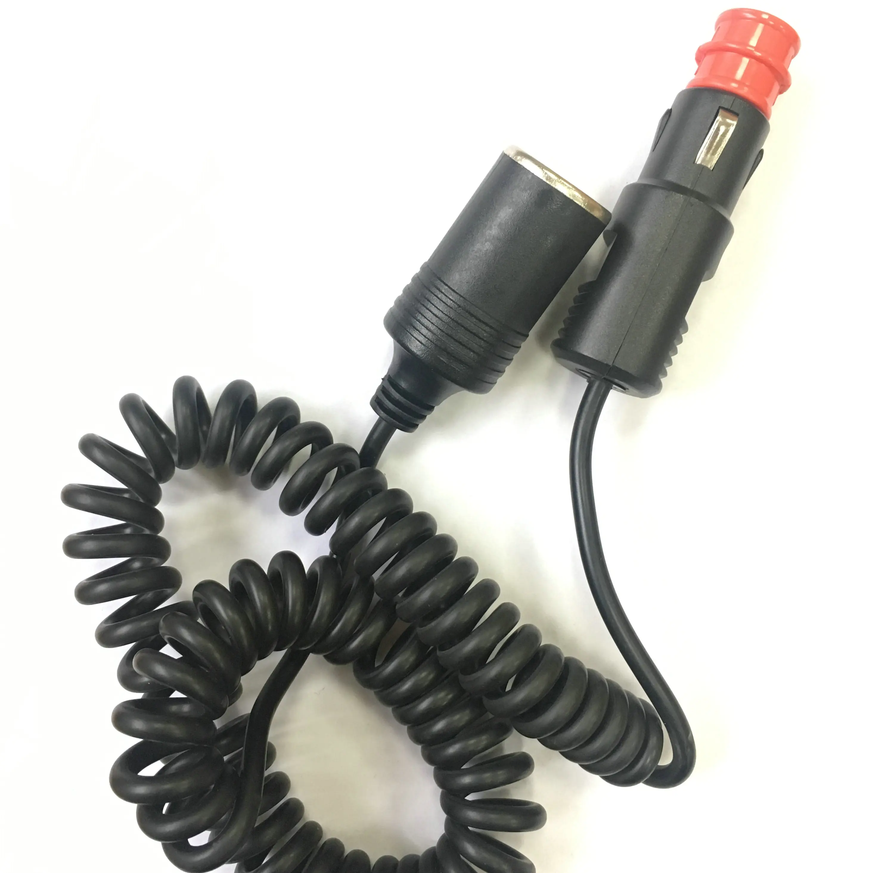 12v 24v car cigarette lighter socket extension lead cable