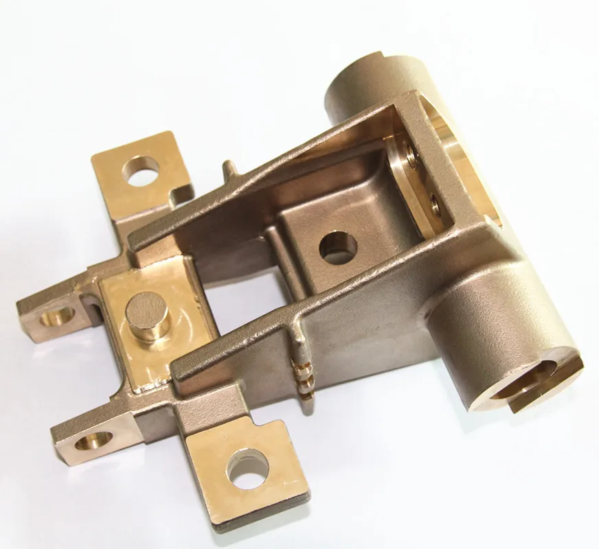 Drawing Customized OEM Copper alloy precision lost wax Investemnt casting rail transit or textile accessories