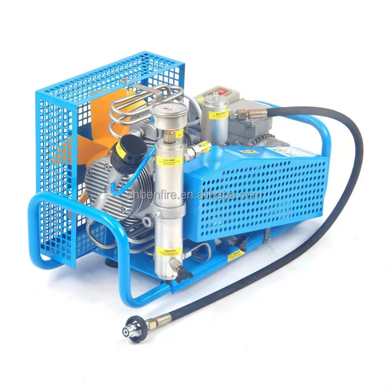 ANBEN FIRE 300Bar High Pressure SCBA Cylinder Air Refilling Compressor