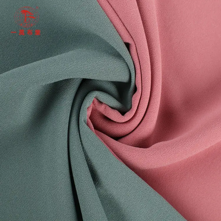 
97% polyester 50D pure woven chiffon silk fabric plain fabric 