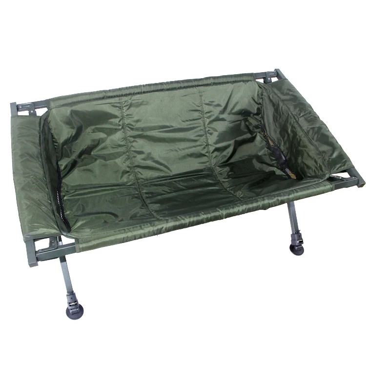 Selco oem Oxford fabric 120cm length Adjustable leg Folding Carp Fishing Equipment Carp Cradle