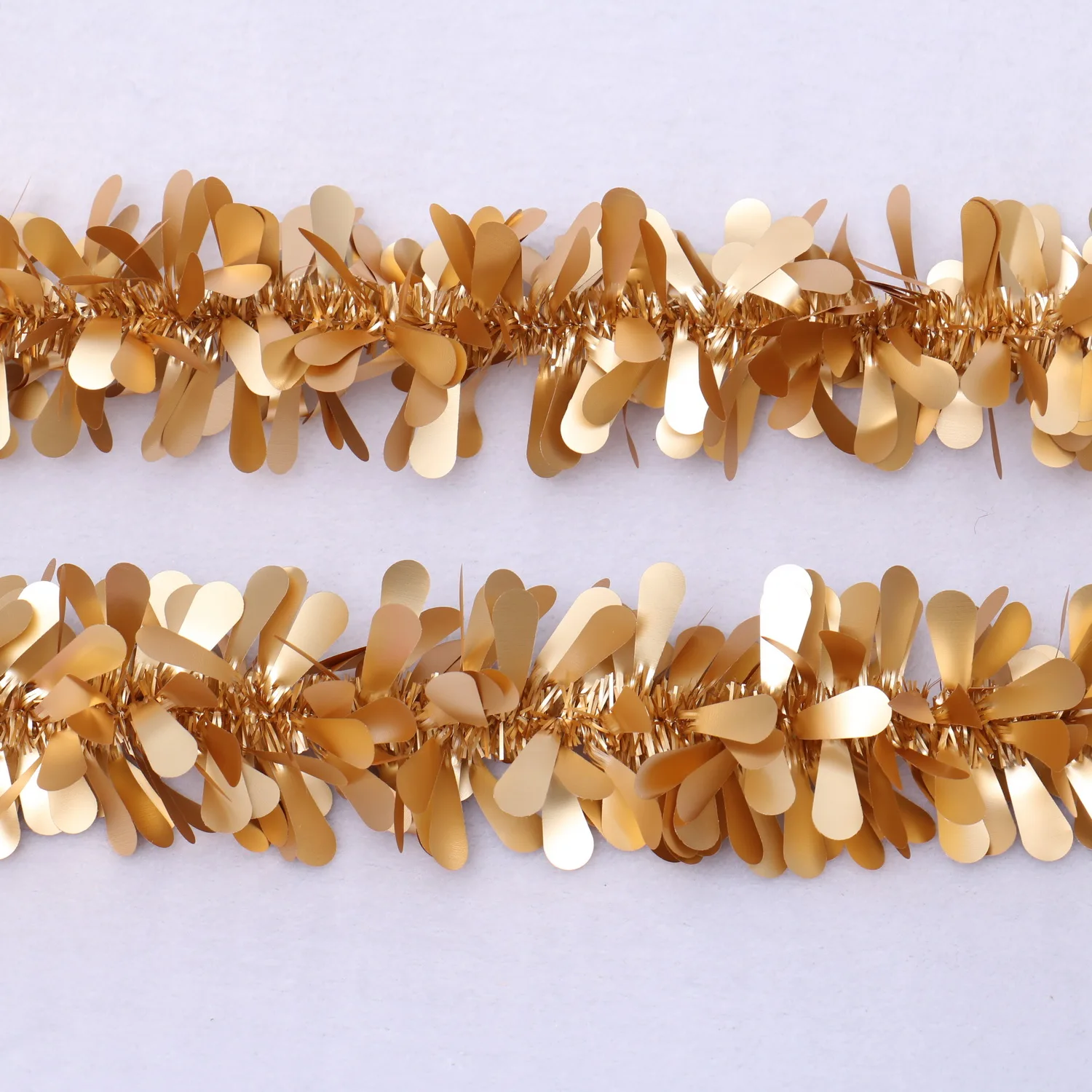 Christmas Ornament PET Tinsel Wreath garland