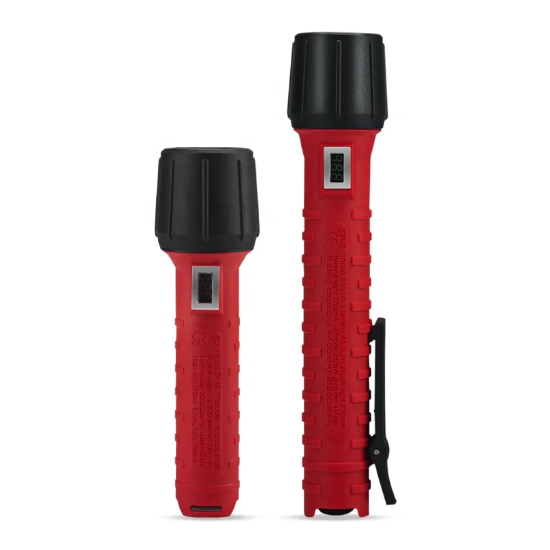 SP-2 3W 6200mAh Waterproof rechargeable torch led flashlight