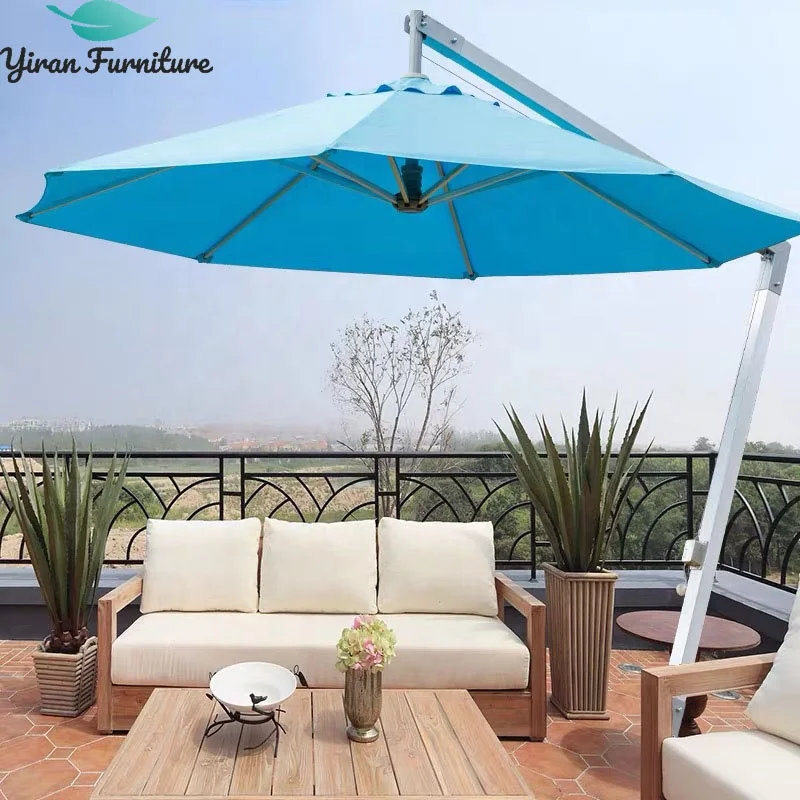 High Quality Aluminum Garden Patio Parasol Wholesale Outdoor Umbrella In Customized