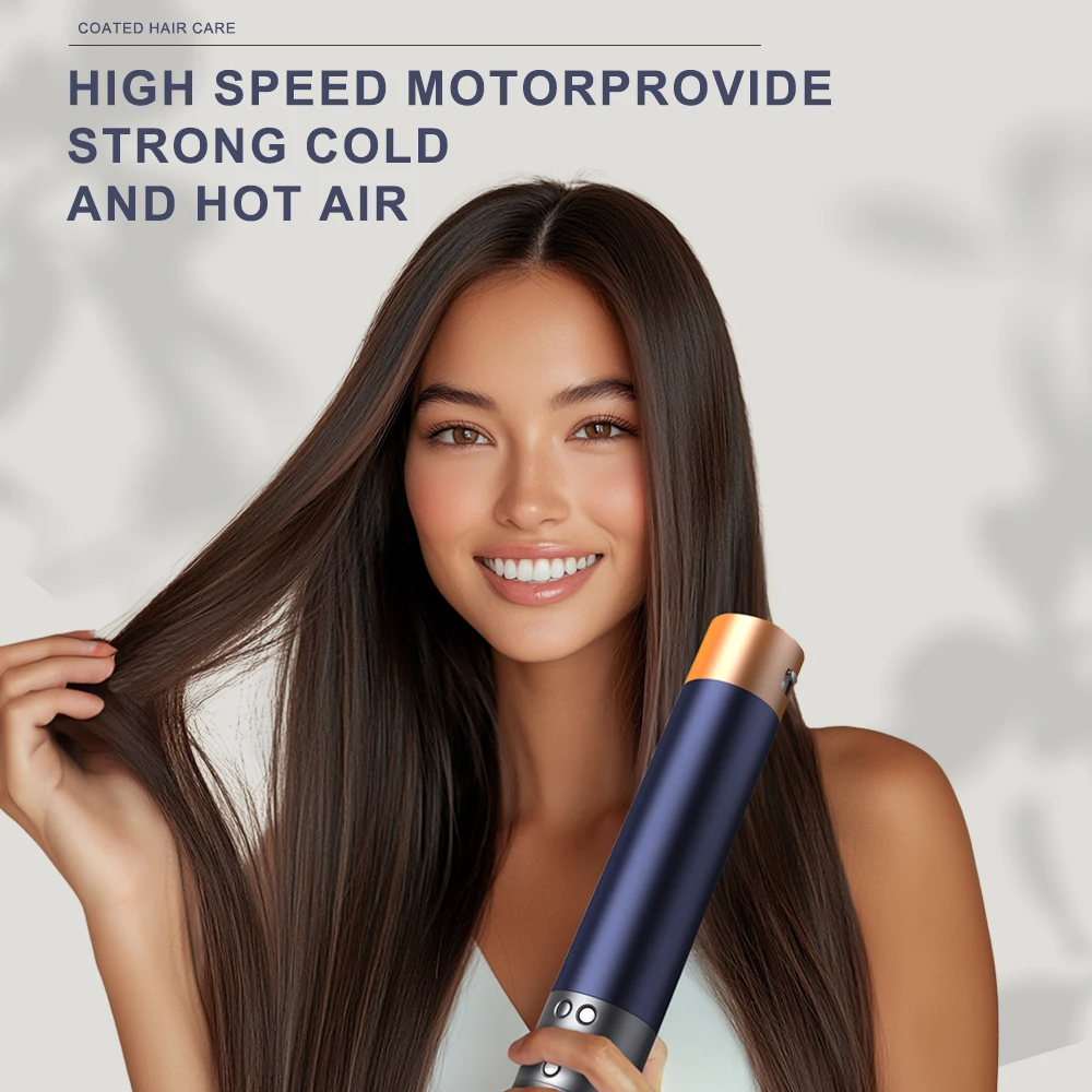Hot selling wholesale Professional  hair dryer one step high speed hot brush hair straightener for fashion hairstyles